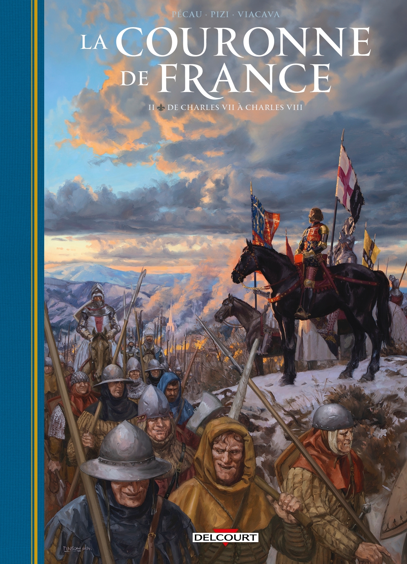 La Couronne de France T02, De Charles VII à Charles VIII (9782413082811-front-cover)