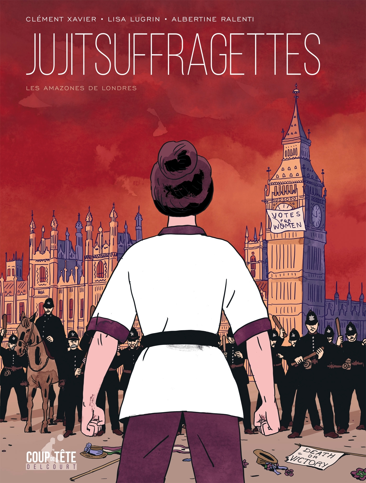 Jujitsuffragettes, les Amazones de Londres (9782413022718-front-cover)