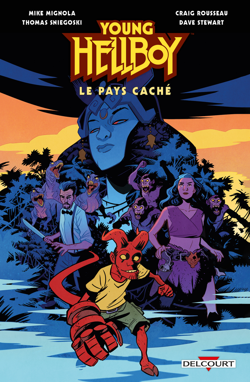 Young Hellboy T01 - Le Pays Caché (9782413094074-front-cover)