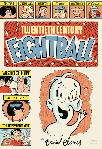 La Bibliothèque de Daniel Clowes - Twentieth Century Eightball (9782413047780-front-cover)