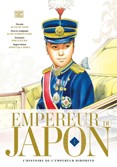 Empereur du Japon T01, L'histoire de l'empereur Hirohito (9782413020141-front-cover)