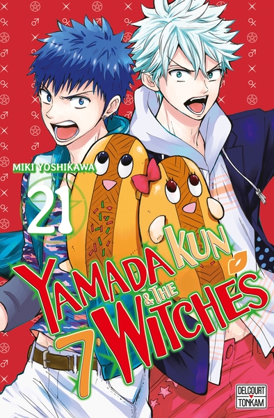 Yamada kun and The 7 witches T21 (9782413013785-front-cover)