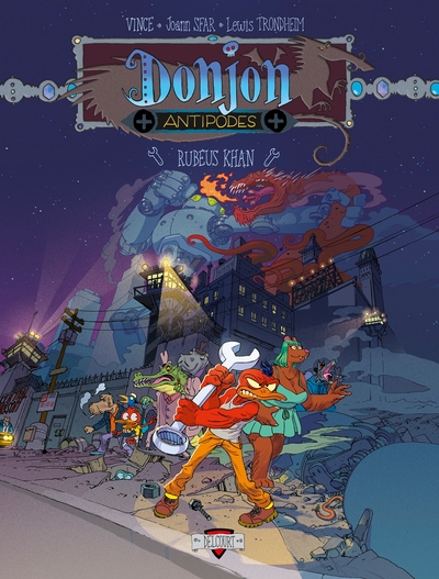 Donjon Antipodes + 10000, Rubéus Khan (9782413016861-front-cover)