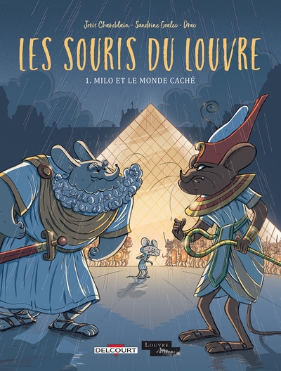 Les Souris du Louvre T01, Milo et le monde caché (9782413011491-front-cover)