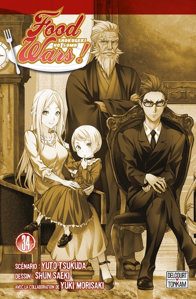 Food wars ! T34 (9782413027690-front-cover)