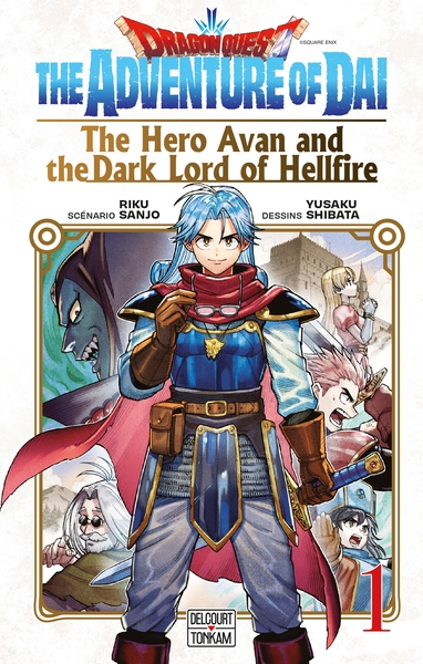 Dragon Quest - The Adventure of Daï - Avan et le seigneur du mal T01 (9782413077411-front-cover)