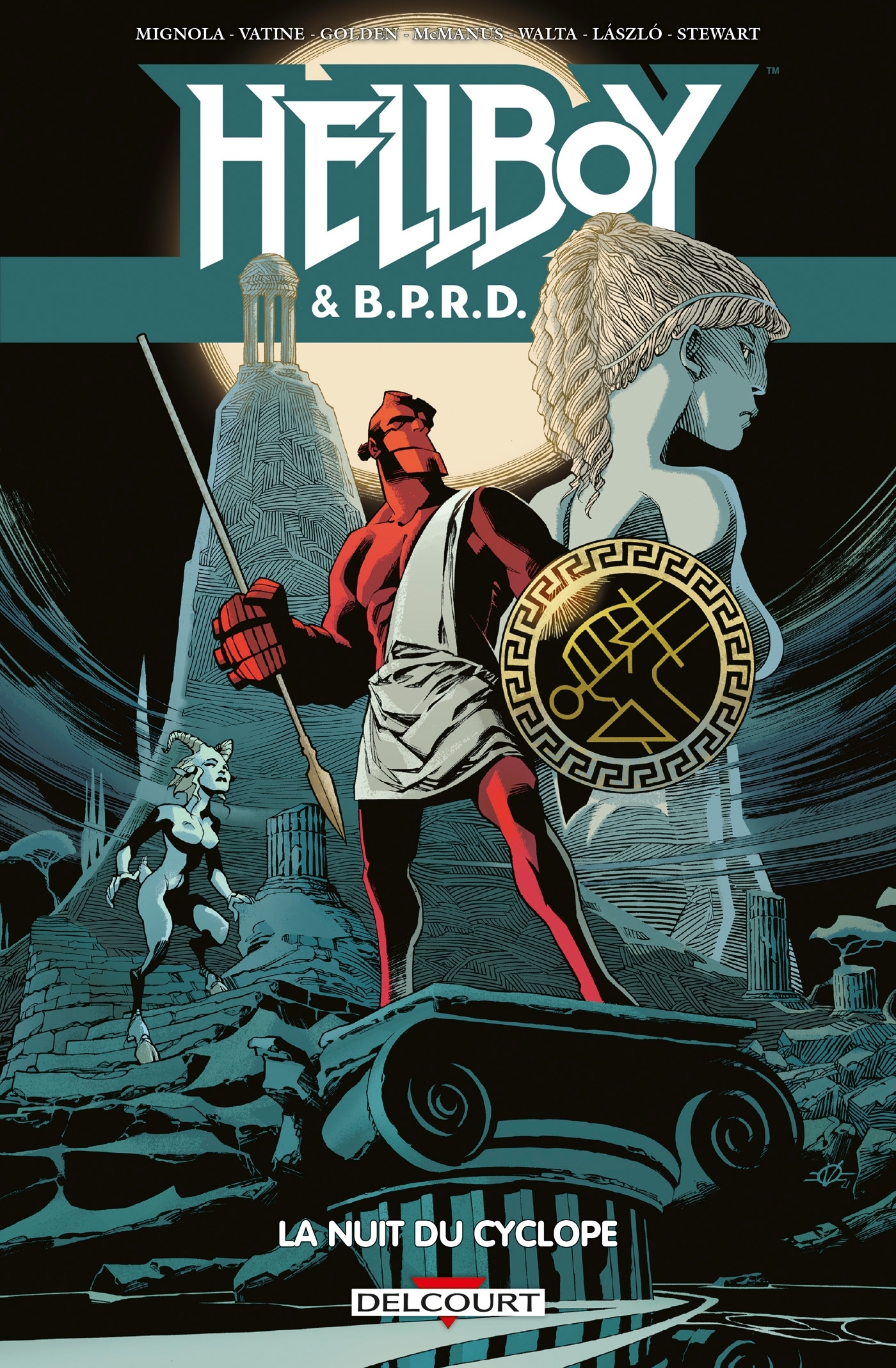 Hellboy et BPRD T08, La nuit du cyclope (9782413077268-front-cover)