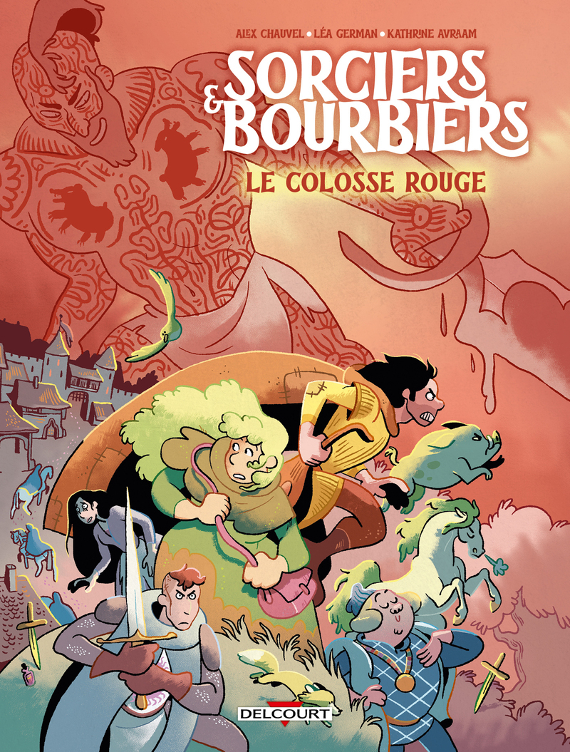Sorciers et Bourbiers - Le Colosse Rouge (9782413087366-front-cover)