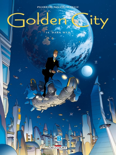 Golden City T14, Dark Web (9782413039457-front-cover)