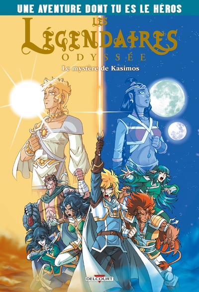 Les Légendaires Odyssée - Une Aventure dont tu es le héros T02 - L'Île de Kasimos (9782413076667-front-cover)