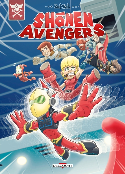 Shonen Avengers (9782413049272-front-cover)