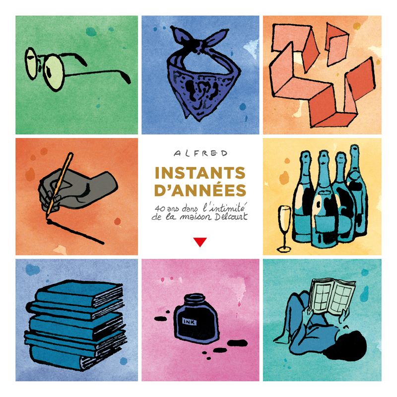 Instants d'années - 40 ans dans l'intimité de la maison Delcourt (9782413094050-front-cover)