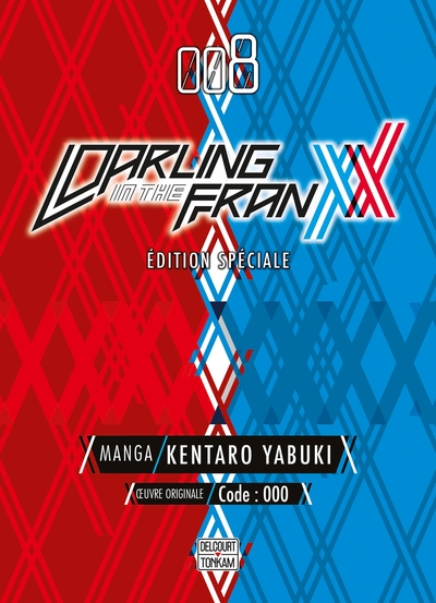 Darling in the Franxx T08 - Édition spéciale (9782413077381-front-cover)