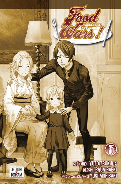 Food wars ! T35 (9782413027706-front-cover)