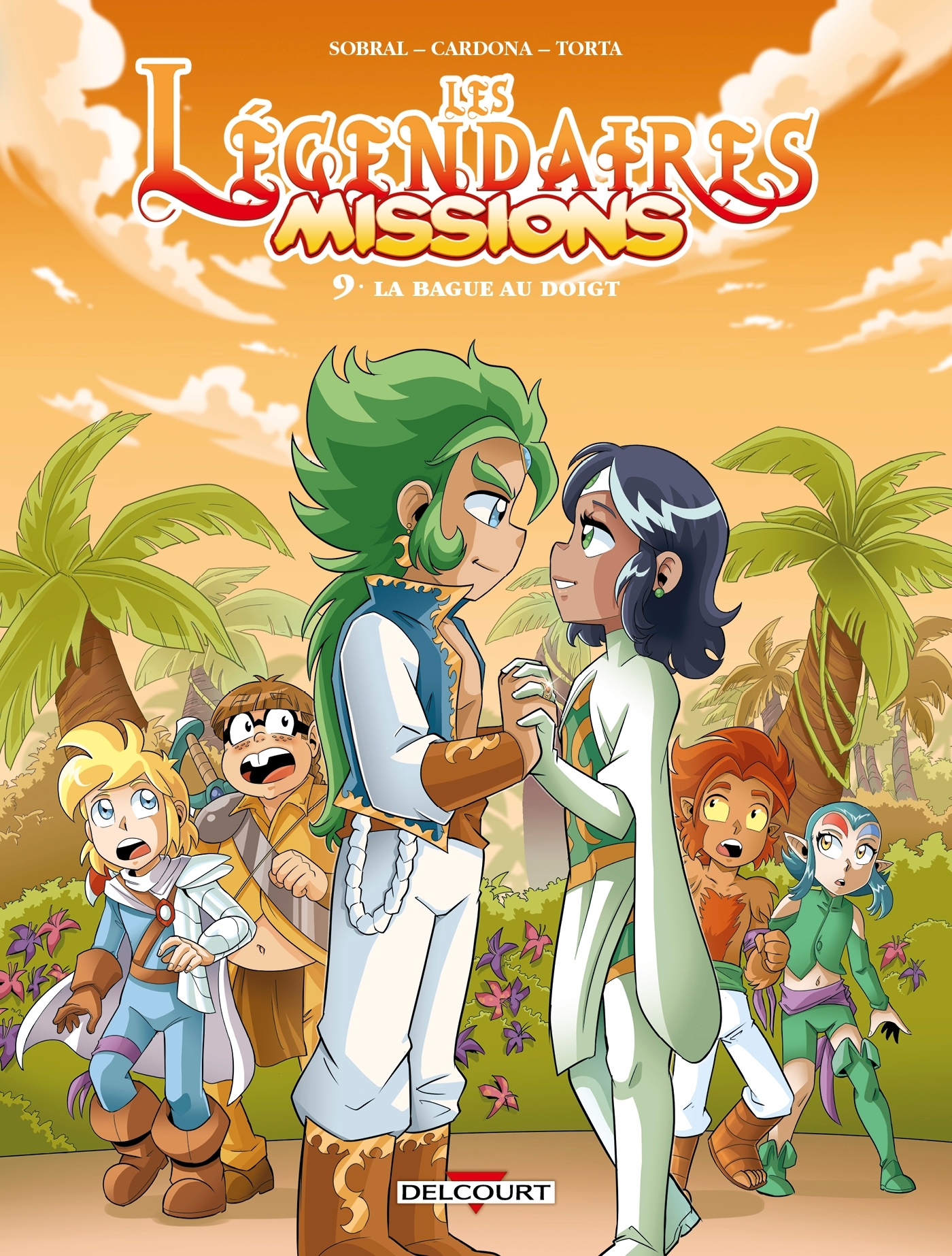 Les Légendaires - Missions T09, La Bague au doigt (9782413088462-front-cover)