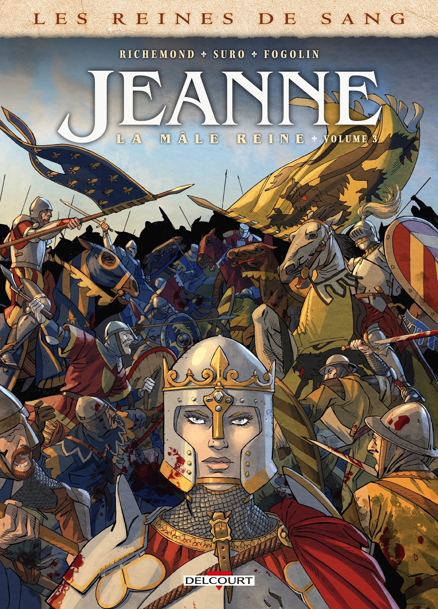 Les Reines de sang - Jeanne, la Mâle Reine T03 (9782413003496-front-cover)