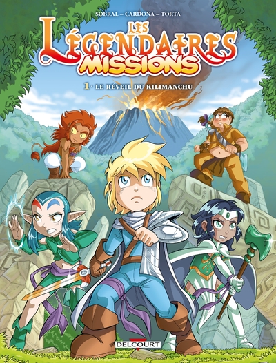 Les Légendaires - Missions T01, Le réveil du Kilimanchu (9782413039549-front-cover)