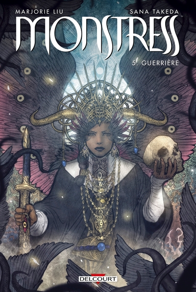 Monstress T05, Guerrière (9782413027942-front-cover)