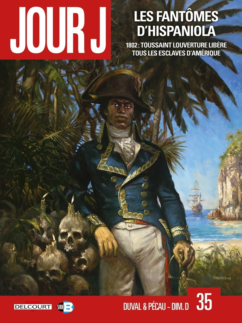Jour J T35 - Les Fantômes d'Hispaniola (9782413013006-front-cover)