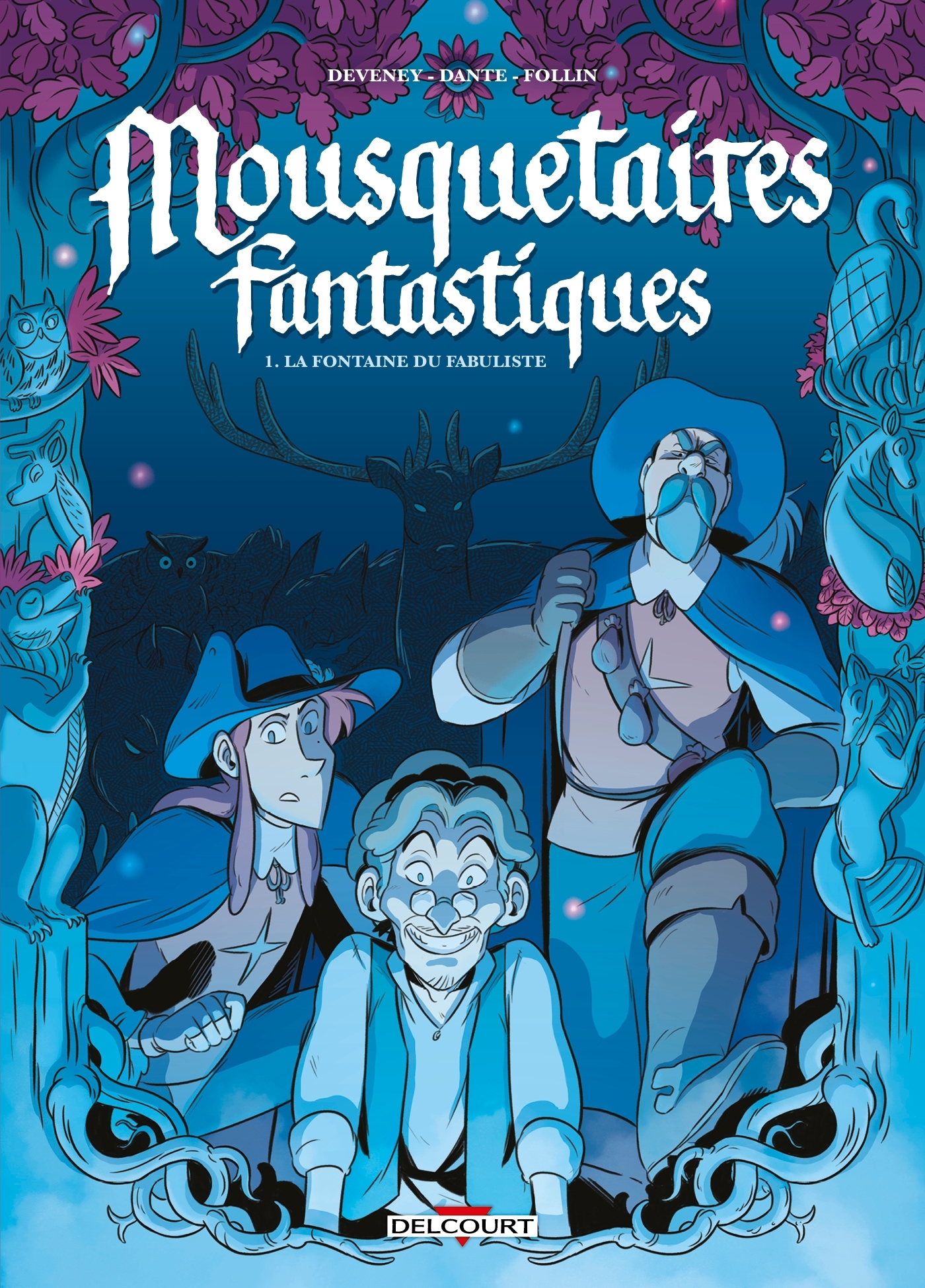 Mousquetaires Fantastiques T01, La fontaine du fabuliste (9782413045052-front-cover)