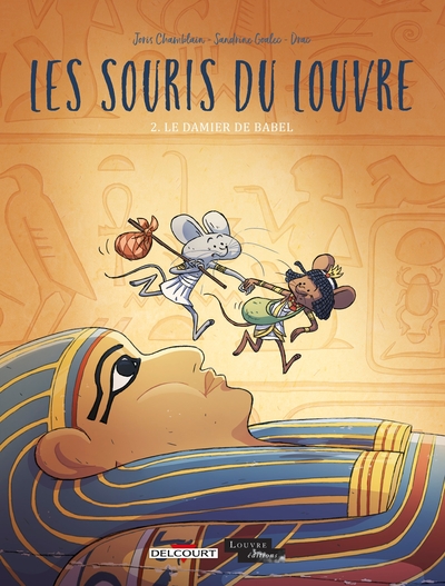 Les Souris du Louvre T02, Le Damier de Babel (9782413019947-front-cover)