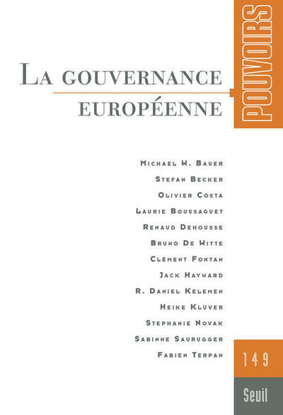 Pouvoirs, n° 149, tome 49, La gouvernance européenne (9782021135305-front-cover)