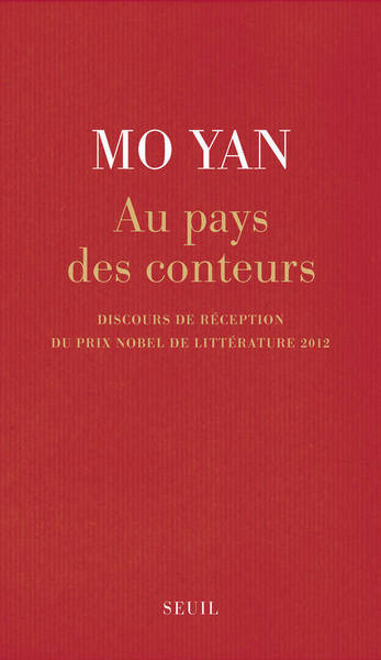 Au pays des conteurs, Discours du Prix Nobel de littérature 2012 (9782021115031-front-cover)