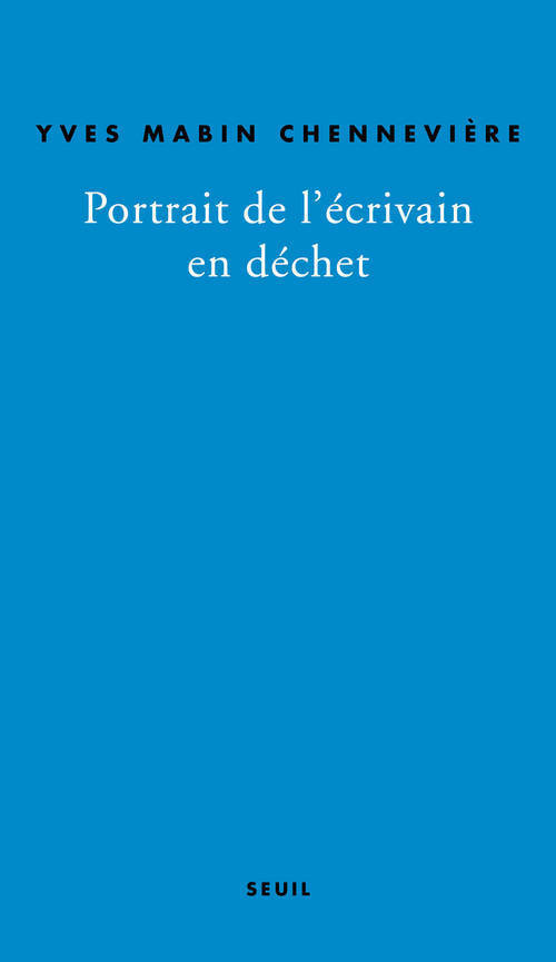 Portrait de l'écrivain en déchet, Autopsie du lent (9782021103526-front-cover)