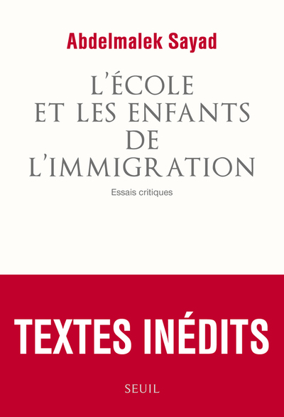 L'Ecole et les Enfants de l'immigration, Essais critiques (9782021112955-front-cover)
