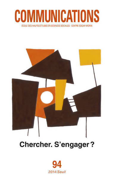 Communications, n° 94. Chercher, s'engager ? (9782021153811-front-cover)