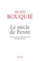 Le Siècle de Perón, Essai sur les démocraties hégémoniques (9782021183016-front-cover)