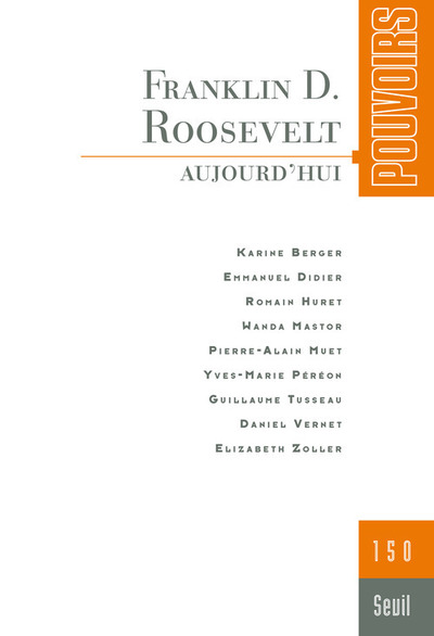 Pouvoirs, n°150, tome 50, Franklin D. Roosevelt (9782021176780-front-cover)
