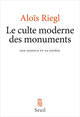 Le Culte moderne des monuments  ((nouvelle édition)), Son essence et sa genèse (9782021100020-front-cover)