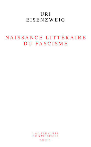 Naissance littéraire du fascisme (9782021135909-front-cover)