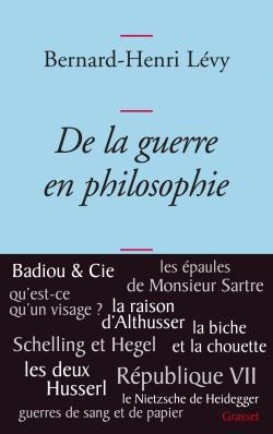 De la guerre en philosophie (9782246767213-front-cover)