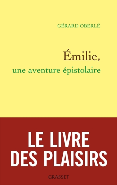 Emilie, une aventure épistolaire (9782246790716-front-cover)