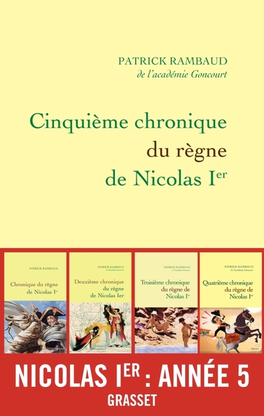 Cinquième chronique du règne de Nicolas Ier (9782246794707-front-cover)