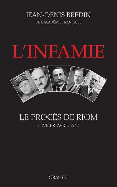 L'infamie, Le procès de Riom (9782246784234-front-cover)