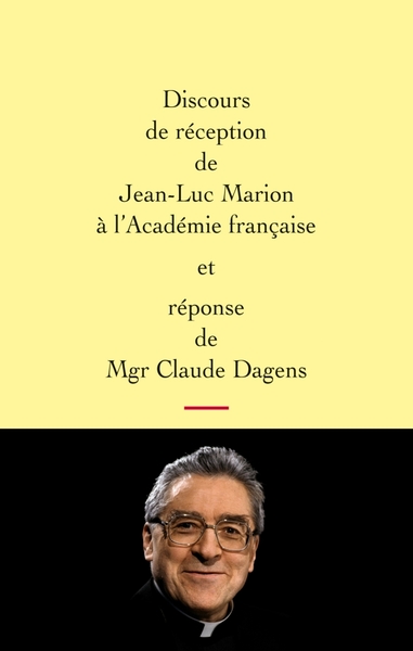 Discours de réception à l'Académie française (9782246778813-front-cover)