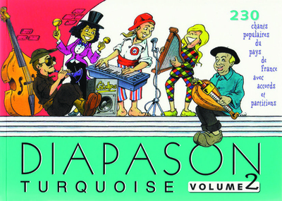 DIAPASON TURQUOISE - VOLUME 2 (9782708880641-front-cover)