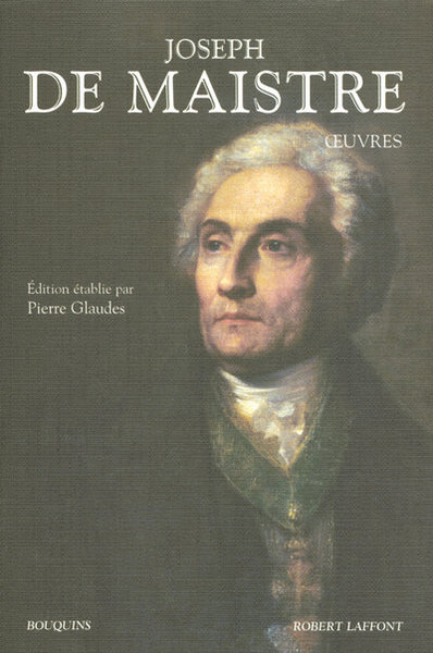 Joseph de Maistre - Oeuvres (9782221095430-front-cover)