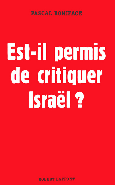 Est-il permis de critiquer Israel ? (9782221099698-front-cover)