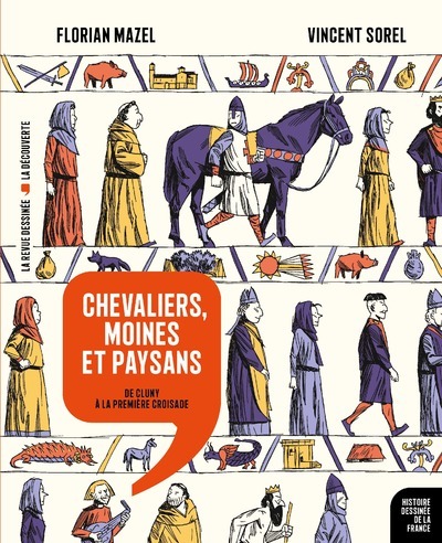 Chevaliers, moines et paysans (9782707197603-front-cover)