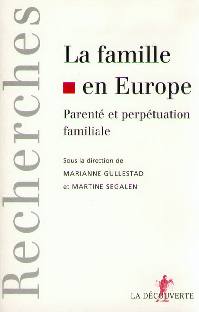 La famille en Europe (9782707124951-front-cover)