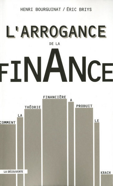 L'arrogance de la finance (9782707157195-front-cover)