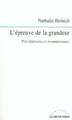 L'épreuve de la grandeur (9782707131706-front-cover)