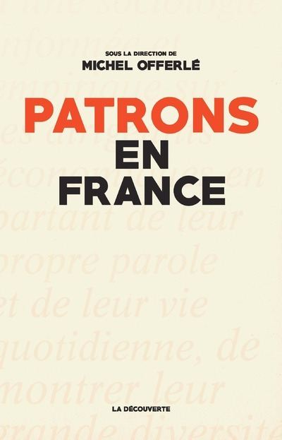 Patrons en France (9782707190734-front-cover)