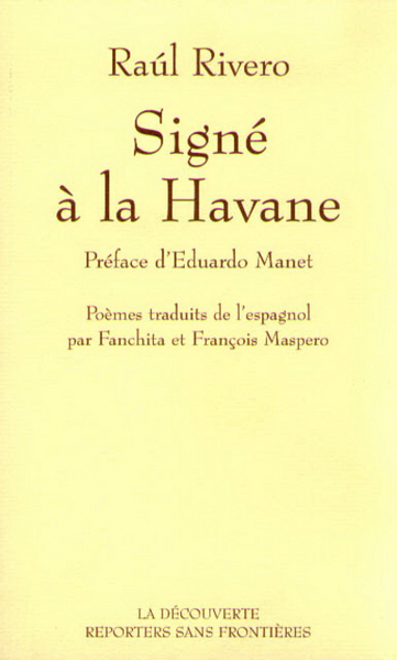 Signé à La Havane (9782707128423-front-cover)