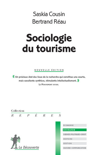 Sociologie du tourisme (9782707191144-front-cover)