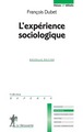 L'expérience sociologique (nouvelle édition) (9782707194176-front-cover)